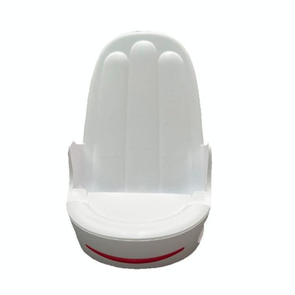 15W Magnetic Wireless Charger Stand For Sofa Phone - White - Image 2