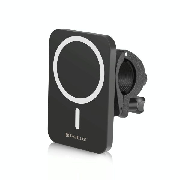 15W Magnetic Wireless Charger With Vlogging Phone Clamp - White - Image 3