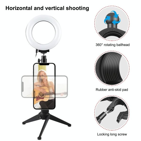 15W Magnetic Wireless Charger With Vlogging Phone Clamp - White - Image 6
