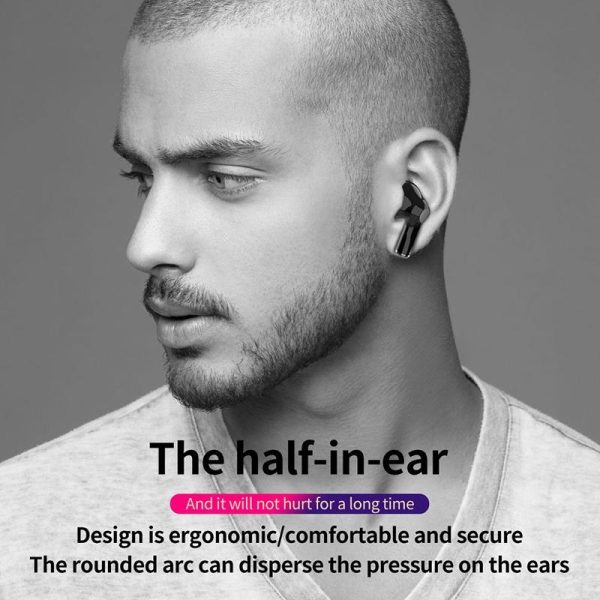 Wireless Bluetooth 5.0 Earbuds with Charging Case - T3 Tws - White - Image 11