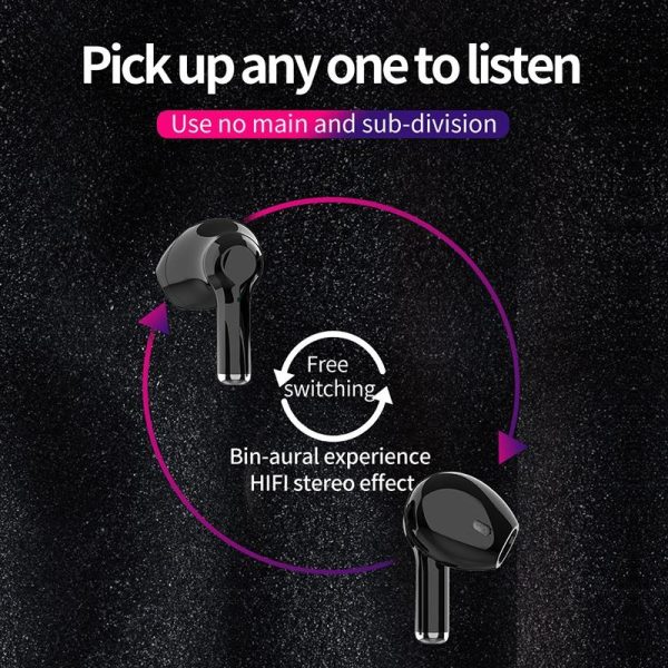Wireless Bluetooth 5.0 Earbuds with Charging Case - T3 Tws - White - Image 14