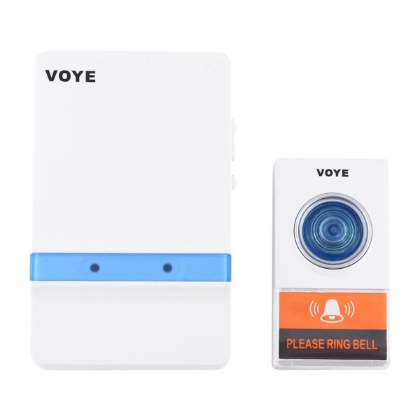 Home Music Remote Control Wireless Doorbell With 38 Polyphony Sounds White - Image 2