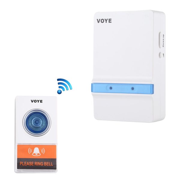 Home Music Remote Control Wireless Doorbell With 38 Polyphony Sounds White - Image 3