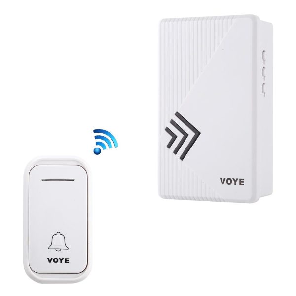 Home Music Remote Control Wireless Doorbell With 38 Polyphony Sounds White - Image 3