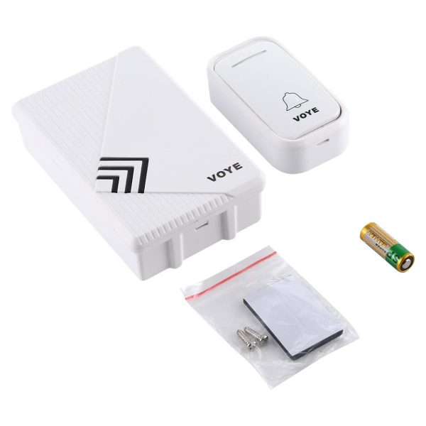 Home Music Remote Control Wireless Doorbell With 38 Polyphony Sounds White - Image 8