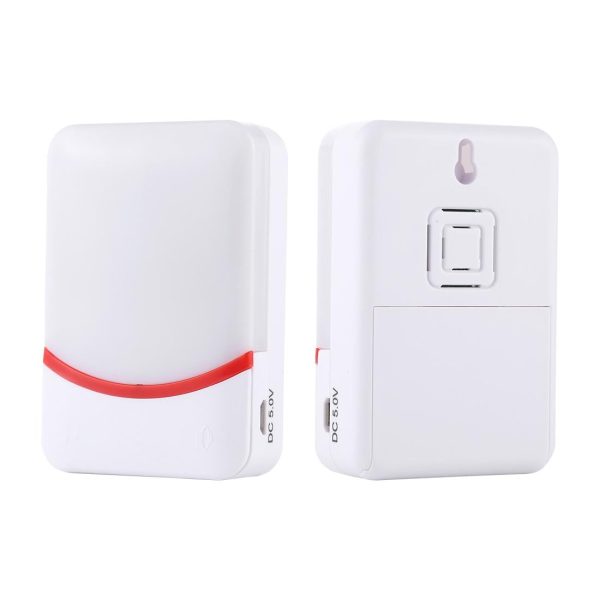 Wireless Doorbell With 38 Ringtones & Flashing Lights - Home Music Remote Control - Image 7