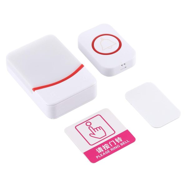 Wireless Doorbell With 38 Ringtones & Flashing Lights - Home Music Remote Control - Image 9
