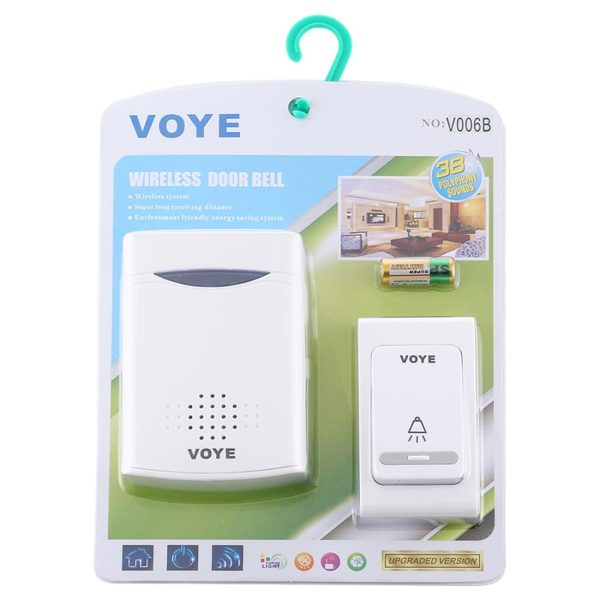 Wireless Doorbell With 38 Sounds And Remote Control - Image 9