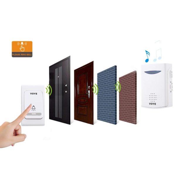 Wireless Doorbell With 38 Sounds And Remote Control - Image 10