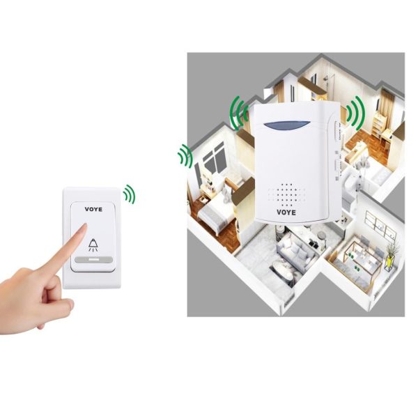 Wireless Doorbell With 38 Sounds And Remote Control - Image 11
