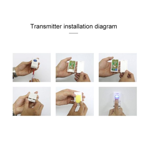 Wireless Doorbell With 38 Sounds And Remote Control - Image 5