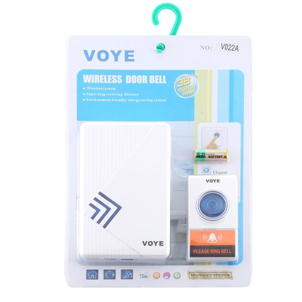 Wireless Doorbell With 38 Sounds And Remote Control - Image 9