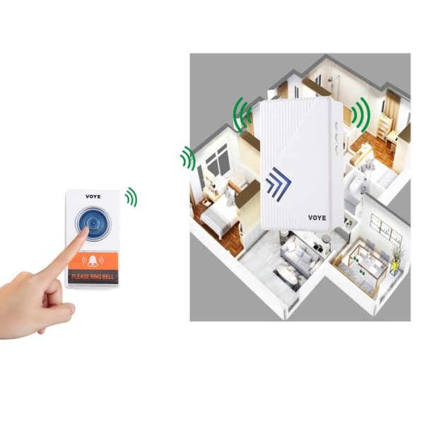 Wireless Doorbell With 38 Sounds And Remote Control - Image 11