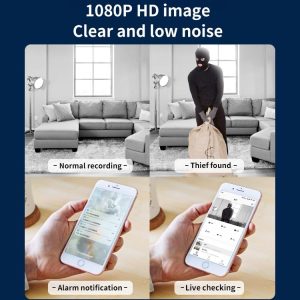 Full Hd 1080P Wifi Two-Way Talk Camera - Indoor Pan & Tilt White - Image 5