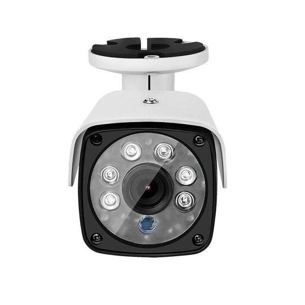 1500Tvl Cctv Dvr Surveillance System With 6 Led Array Bullet Camera - 3.6Mm Lens Ip66 Weatherproof Night Vision Support - White - Image 7