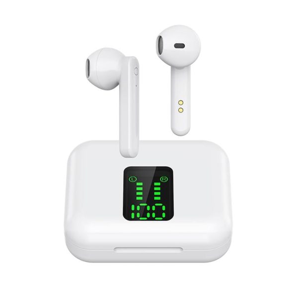 Wireless Bluetooth Earphones with Charging Box & Led Display - Image 3