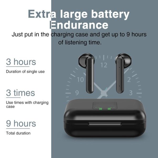 Wireless Bluetooth Earphones with Charging Box & Led Display - Image 11