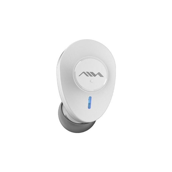 Wireless Bluetooth Earphone with Charging Box - Single - White - Image 3