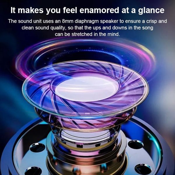 Wireless Bluetooth Earphone with Charging Box - Single - White - Image 9