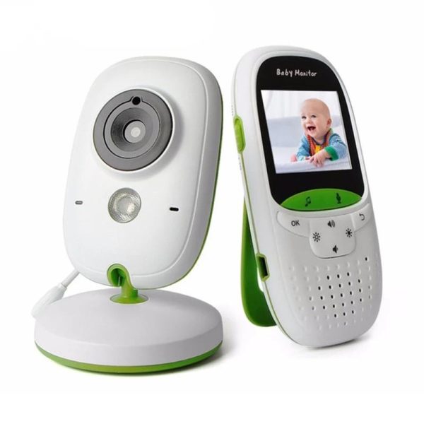 2.4 Wireless Baby Monitor With Lcd Night Vision & Two-Way Talk - White - Image 2
