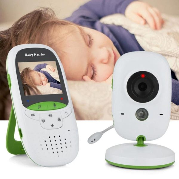 2.4 Wireless Baby Monitor With Lcd Night Vision & Two-Way Talk - White - Image 3
