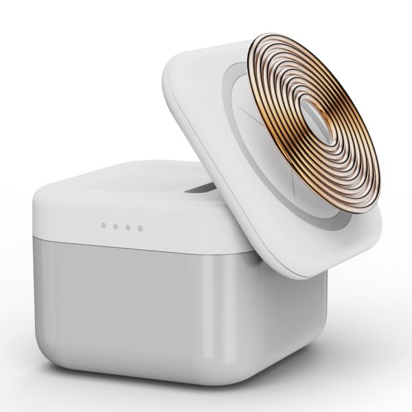 15W 3 In 1 Magnetic Wireless Charger White - Image 3