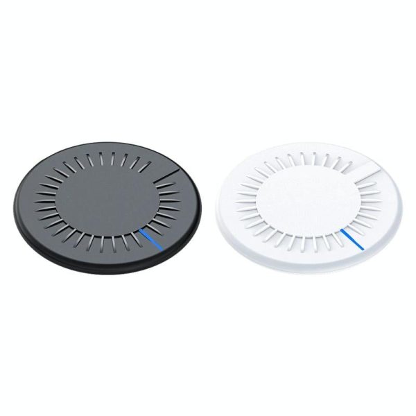 15W Round Wireless Fast Charger 964 Shape - White - Image 3