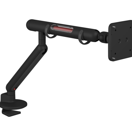 UFOU Kyber Monitor Arm Single Mount Bracket Heavy Duty Star Wars - Black