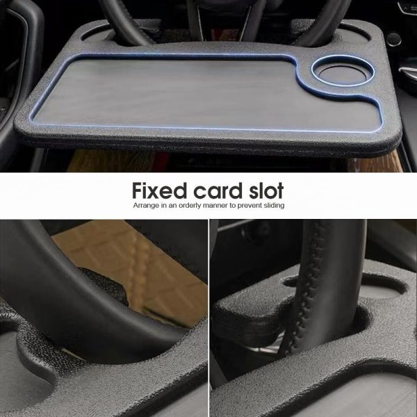 Multi Function Handy Car Table Tray Stand Laptop Drink Holder Eating Food Desk - Image 5