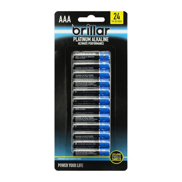 Premium Alkaline AAA Batteries long lasting power home - 24 PK - Image 3
