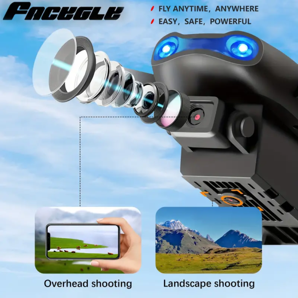 Remote Controlled Drone with HD Camera & GPS Quadcopter - Image 4