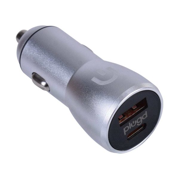 30W USB-A & USB-C Dual Port Quick Charge Car Charger for Android & iOS - Image 2