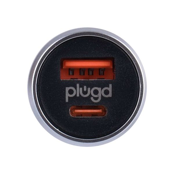 30W USB-A & USB-C Dual Port Quick Charge Car Charger for Android & iOS - Image 3