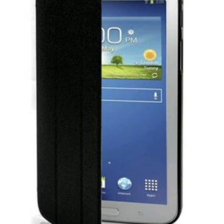 mBeat Samsung Galaxy Tab 3, 8 inch Ultra Slim Triple Fold Case Cover - Black