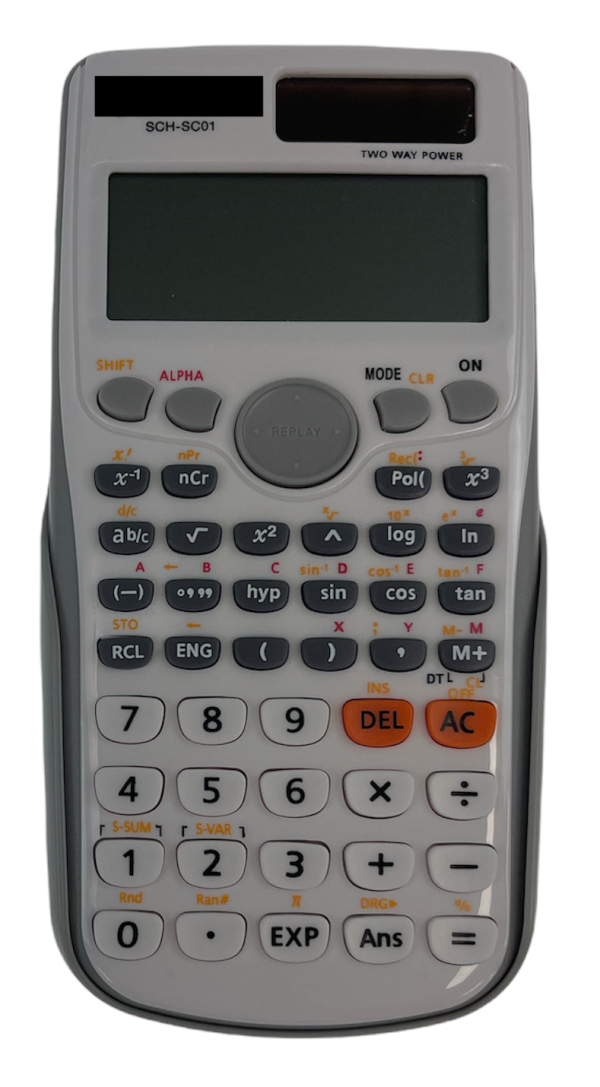 3x Scientific Calculator Universal Student Office Maths Mathematics School - Image 4