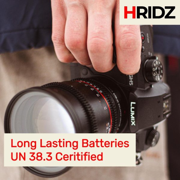Hridz BLK22 Battery for Panasonic DMW-BLK22 and Panasonic Lumix - Image 4