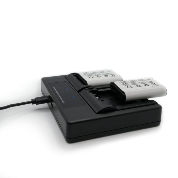 HRIDZ EN-EL23 Battery & Charger Set For Nikon Coolpix B700 S810c P600 P610S - Image 2