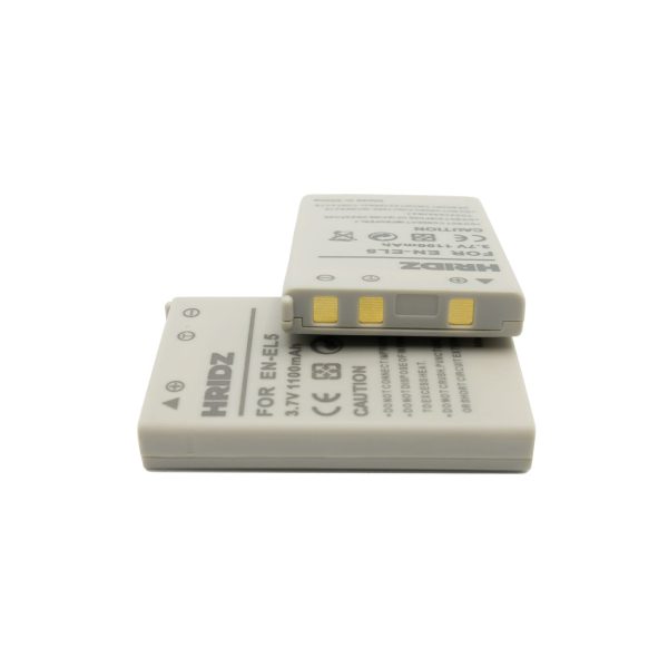 HRIDZ EN-EL5 Battery for Nikon Coolpix 3700 4200 5200 5900 7900 E3700 P5000 - Image 3