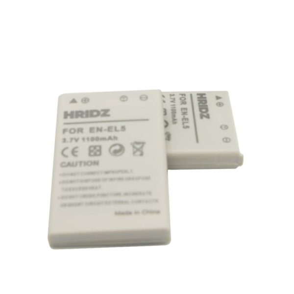 HRIDZ EN-EL5 Battery for Nikon Coolpix 3700 4200 5200 5900 7900 E3700 P5000 - Image 5