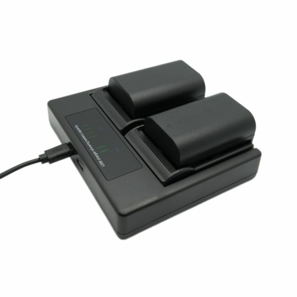 HRIDZ LP-E6 2 Batteries and 1 Dual Charger for Canon LP-E6n LP E6 Battery - Image 6