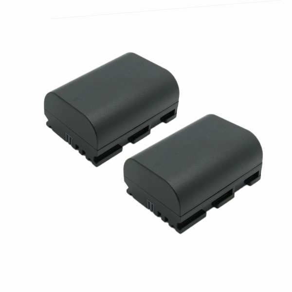 HRIDZ LP-E6 2 Batteries and 1 Dual Charger for Canon LP-E6n LP E6 Battery - Image 12