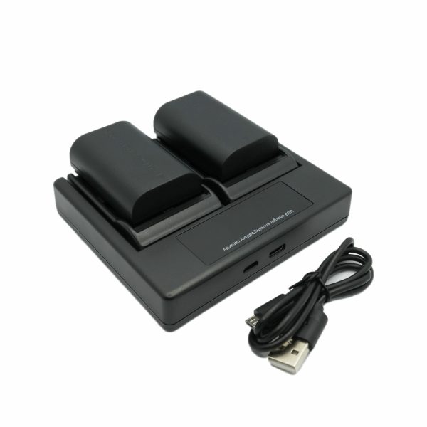 HRIDZ LP-E6 2 Batteries and 1 Dual Charger for Canon LP-E6n LP E6 Battery - Image 14