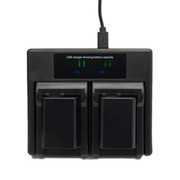 Hridz NP-FW50 Battery & Charger Pack for Sony NP-FW50 and SLT-A33,A35,A37,A55V, DSC-RX10 - Image 2