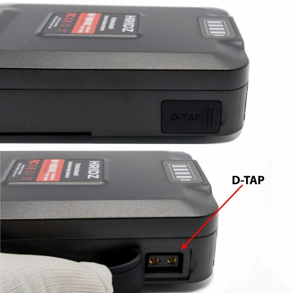 HRIDZ VM-BP74 V Lock V Mount Battery - 74Wh 14.8V 5000mAh Li-ion Battery - Image 4