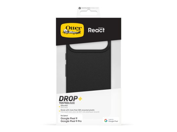 OtterBox React Back Case for Pixel 9/9Pro - Black - Image 3