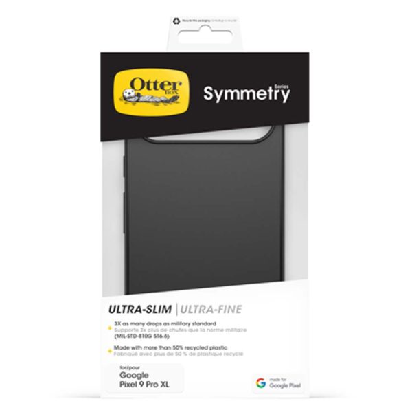 OtterBox Symmetry Back Case for Google Pixel 9 XL - Black - Image 3