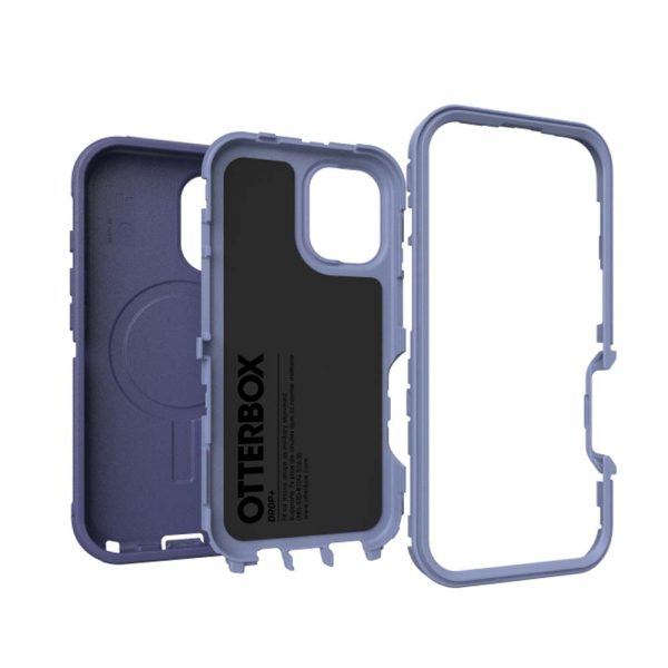 OtterBox Defender MagSafe Back Case for iPhone 16 - Purple - Image 2