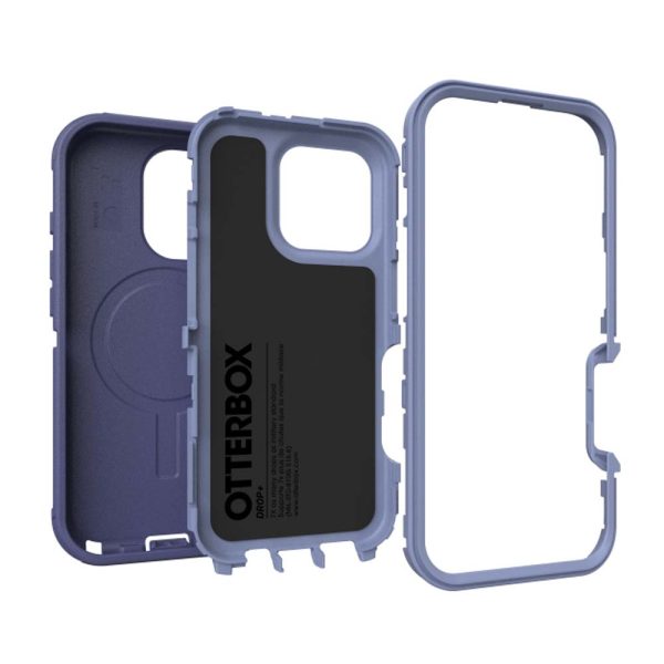 OtterBox Defender MagSafe Back Case for iPhone 16 Pro - Purple - Image 2