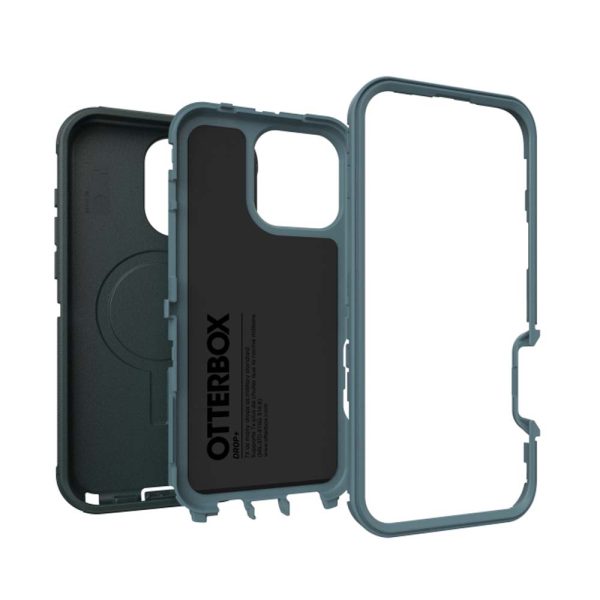 OtterBox Defender MagSafe Back Case for iPhone 16 Pro Max - Green - Image 2