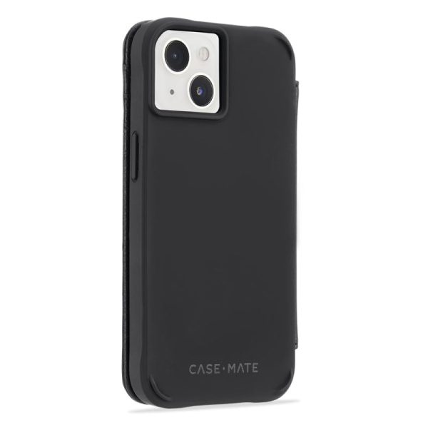 Case-Mate Tough Wallet Folio Case with MagSafe For iPhone 14 / iPhone 13 - Black - Image 5